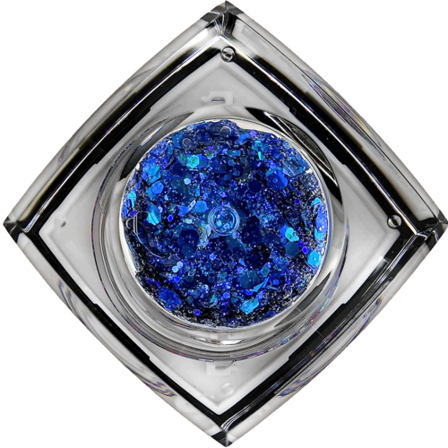 True Blue #150 Chunky Glitter Gel 4th of July Elektra Cosmetics