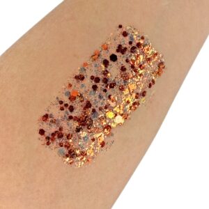 Showgirl #119 Chunky Glitter Gel Bolt Balm Elektra Cosmetics