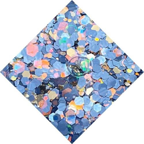 French Blue Glitter Throwables (doz.) Promo Throwables Elektra Cosmetics