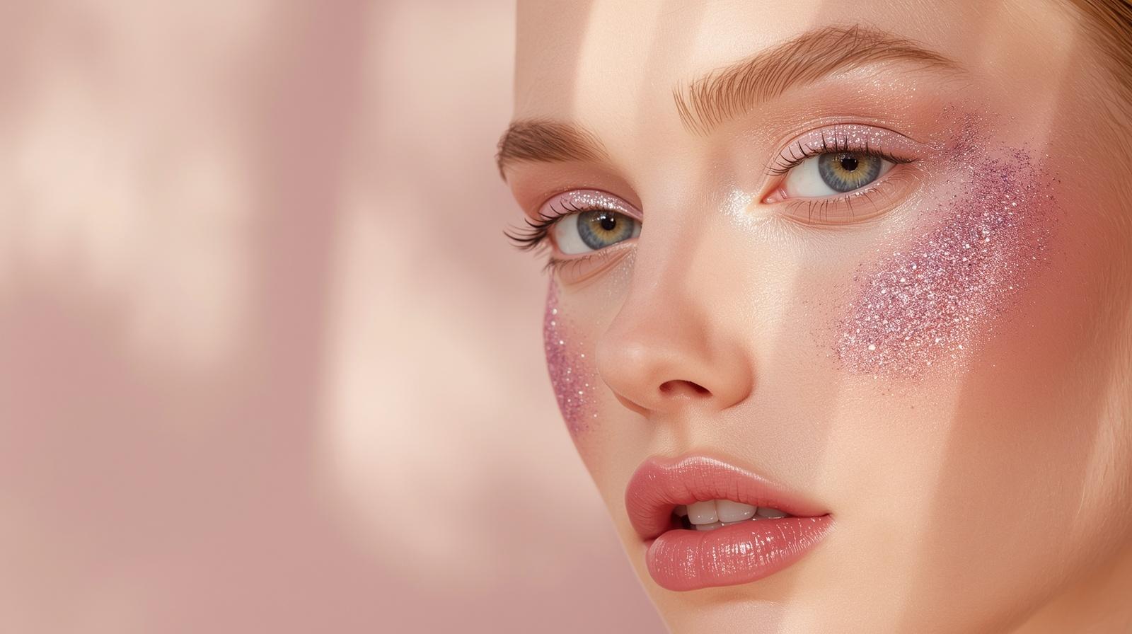 Body glitter for shoulders collarbones and legs - Elektra Cosmetics